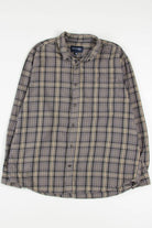 Grey St. John's Bay Flannel Shirt 4011
