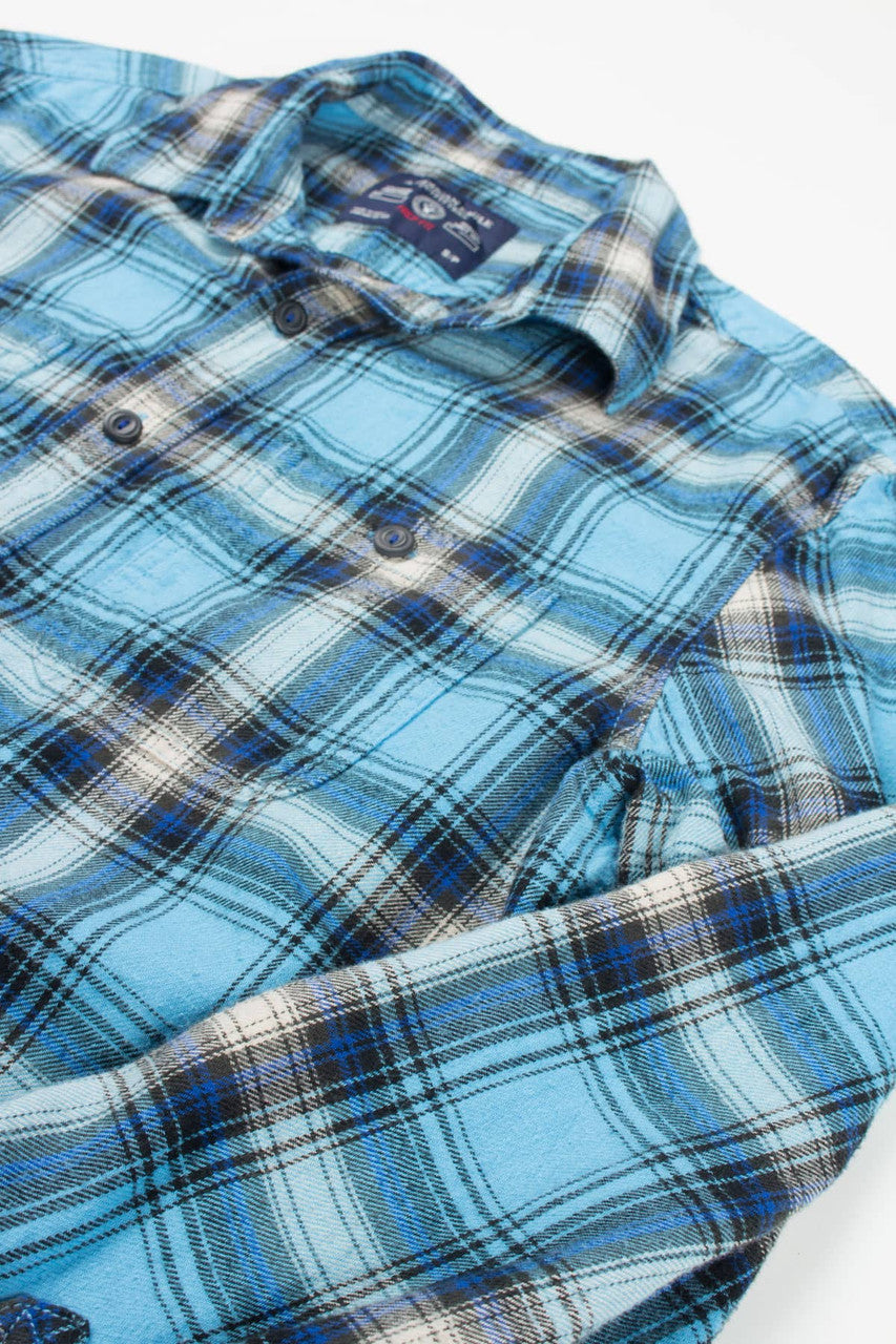 Blue American Eagle Outfitters Flannel Shirt 4025