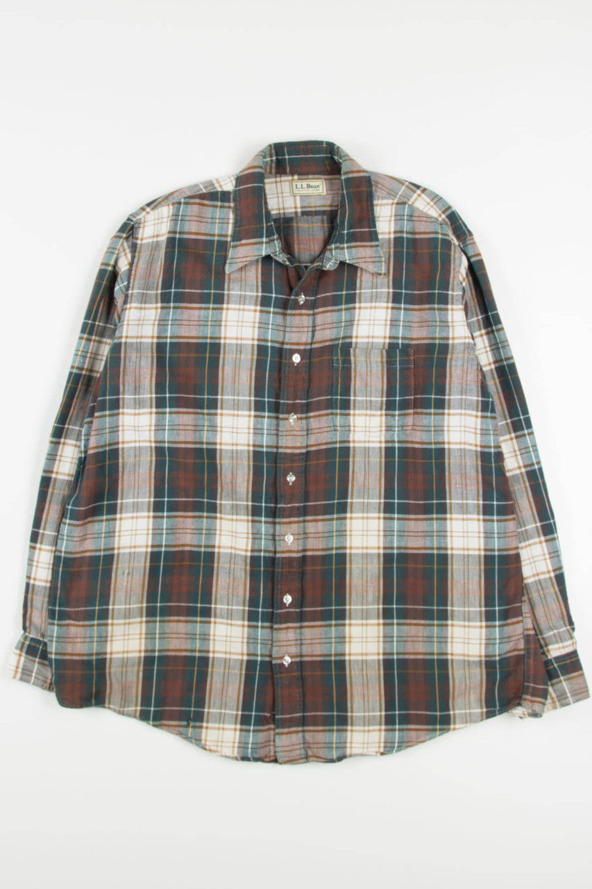 Vintage L.L. Bean Flannel Shirt 4027