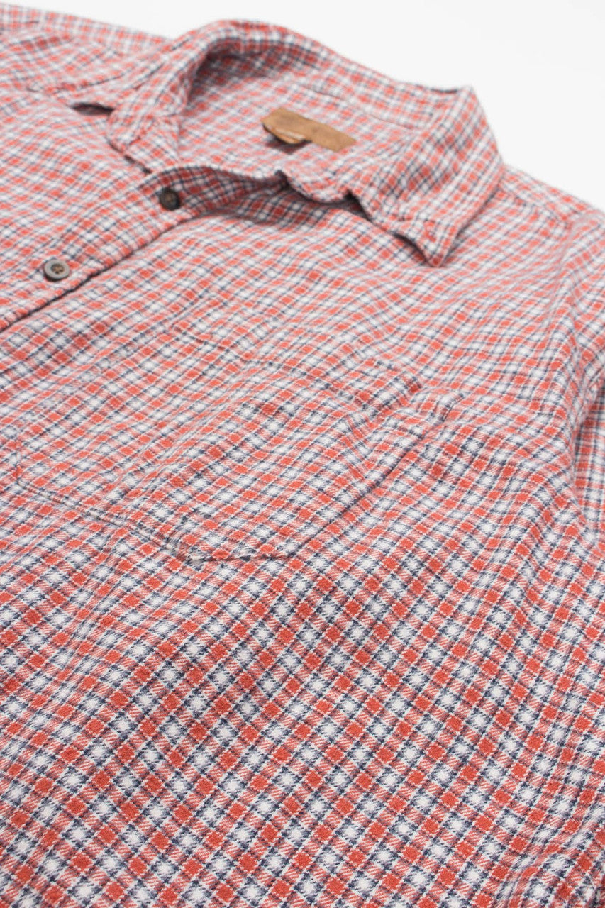 Rust Faded Glory Flannel Shirt 4031