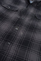 Black Faded Glory Flannel Shirt 4032