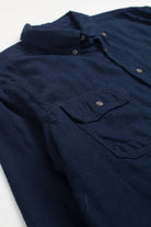 Navy Faded Glory Flannel Shirt 4033