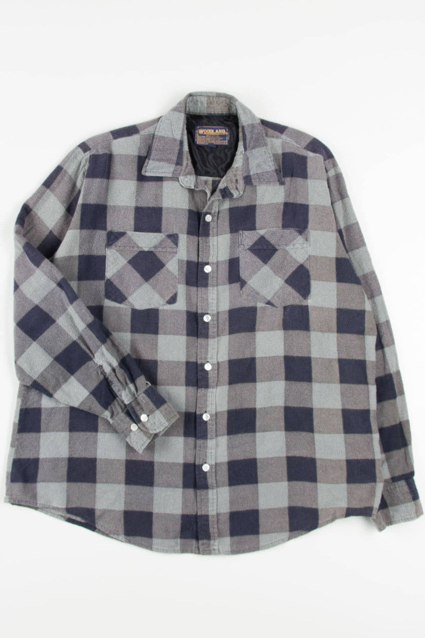 Vintage Woodland Flannel Shirt 4043