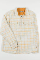 Cream Quicksilver Edition Flannel Shirt 4045