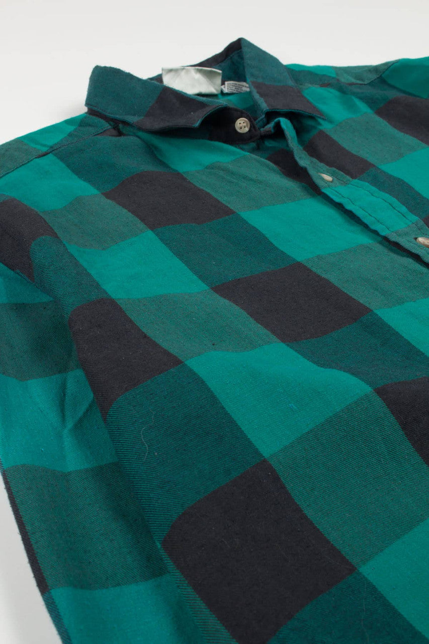 Emerald Trent Sport Flannel Shirt 4048