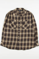 Brown Sean John Flannel Shirt 4050