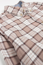 Brown Weatherproof Flannel Shirt 4052