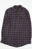 Charcoal Independent Flannel Shirt 4058