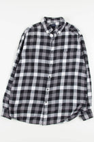 Black & White Croft & Barrow Flannel Shirt 4068