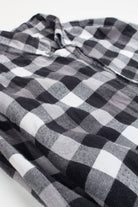 Black & White Croft & Barrow Flannel Shirt 4068