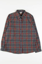 Charcoal L.L. Bean Flannel Shirt 4073