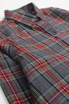 Charcoal L.L. Bean Flannel Shirt 4073