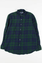 Green Club Room Flannel Shirt 4097