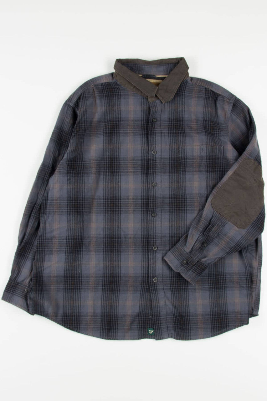Patch Elbows Outdoor Life Flannel Shirt 4099