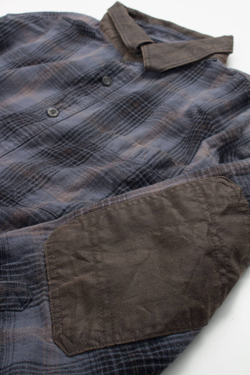 Patch Elbows Outdoor Life Flannel Shirt 4099