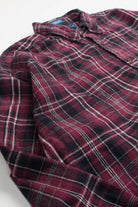Burgundy Towncraft Flannel Shirt 4104