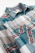 Teal Mossimo Flannel Shirt 4110