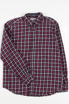 Red St. John's Bay Flannel Shirt 4111
