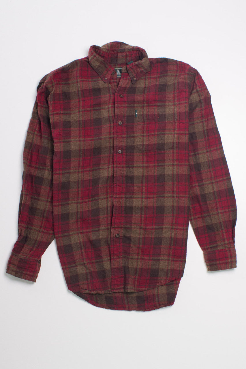 Vintage GH Bass Flannel Shirt (1990s)