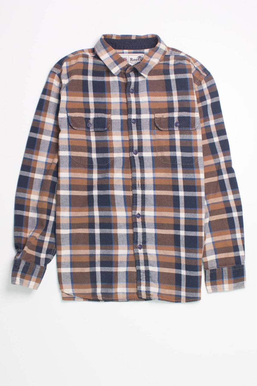 Vintage Roots Flannel Shirt (1990s)