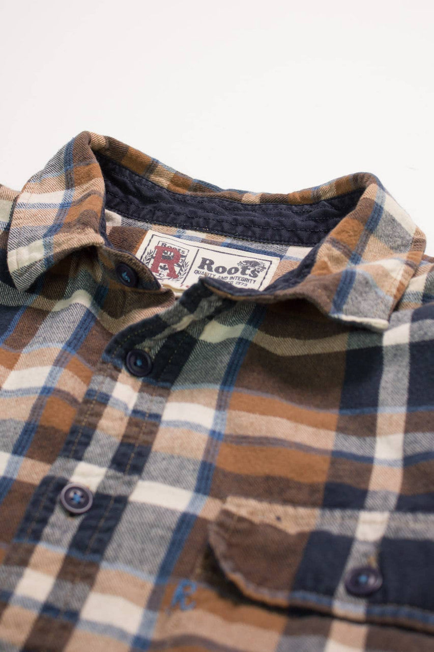 Vintage Roots Flannel Shirt (1990s)