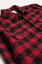 Red American Eagle Outfitters Flannel Shirt 4149