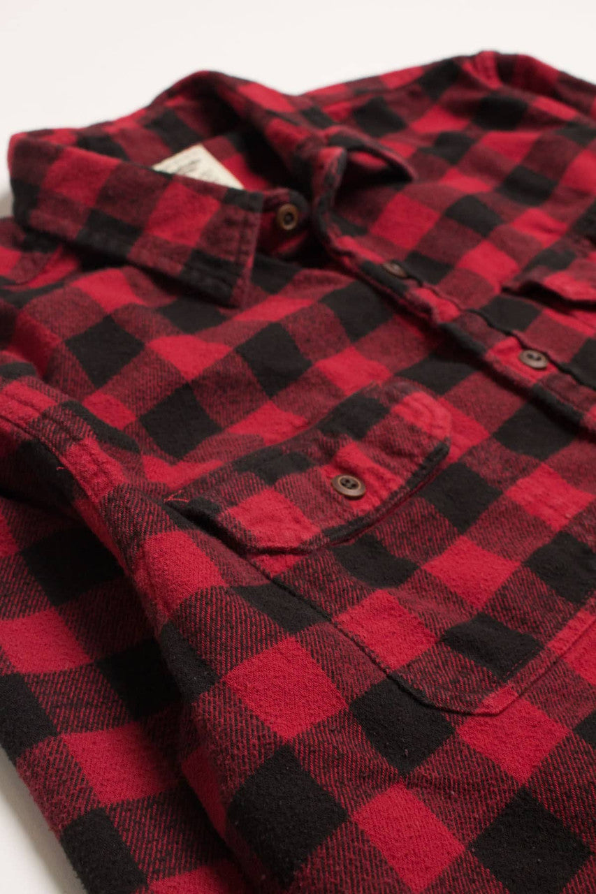 Red American Eagle Outfitters Flannel Shirt 4149