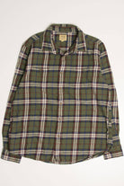 Olive True Craft Flannel Shirt 4153