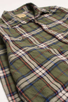 Olive True Craft Flannel Shirt 4153
