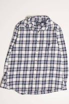 Navy Chaps Flannel Shirt 4156