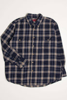 Navy Hunt Club Flannel Shirt 4160