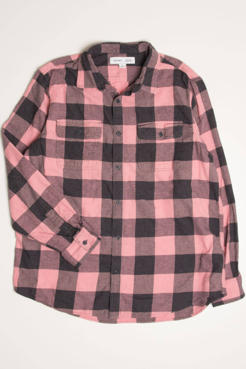 Salmon Old Navy Flannel Shirt 4165
