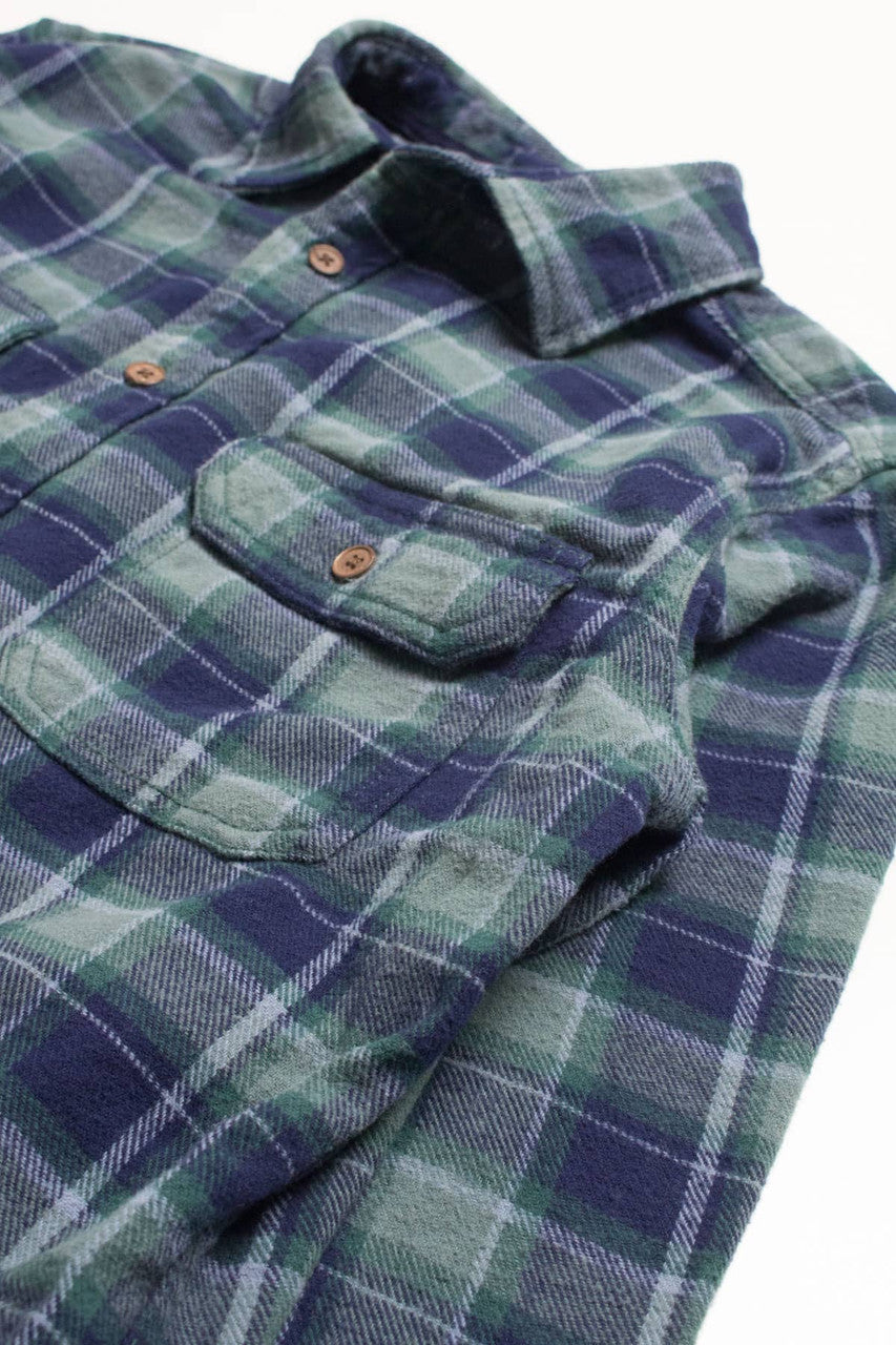 Teal Mossimo Flannel Shirt 4170