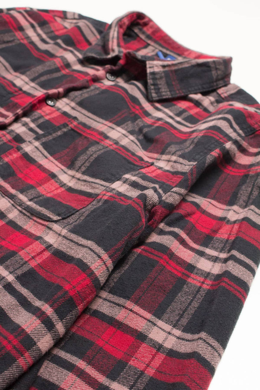 Red & Black H&M Flannel Shirt 4171