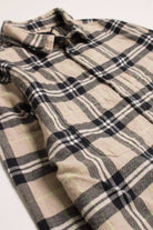 Beige H&M Flannel Shirt 4177