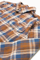 Brown Faded Glory Flannel Shirt 4190