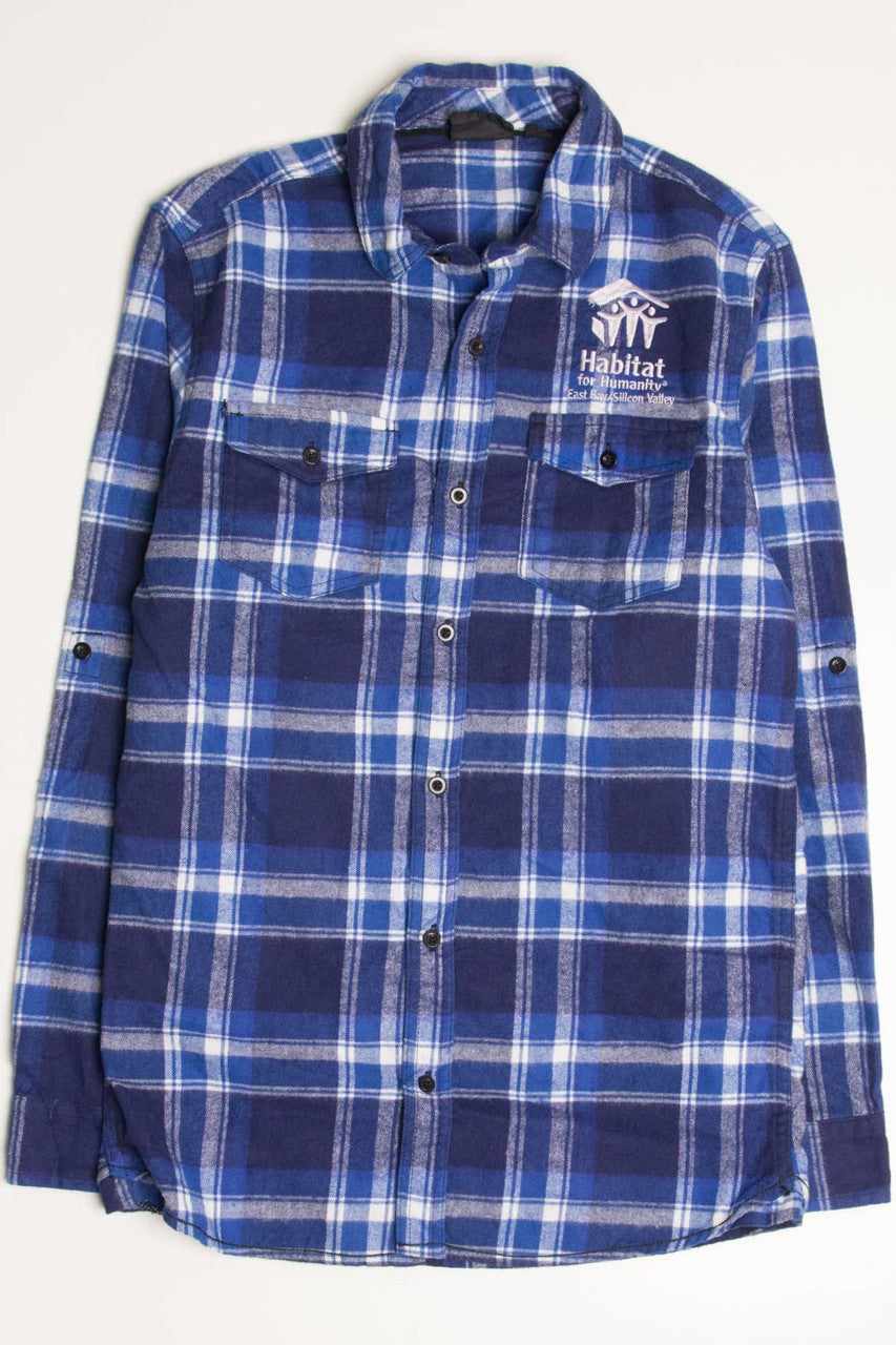 Habitat For Humanity Flannel Shirt 4198