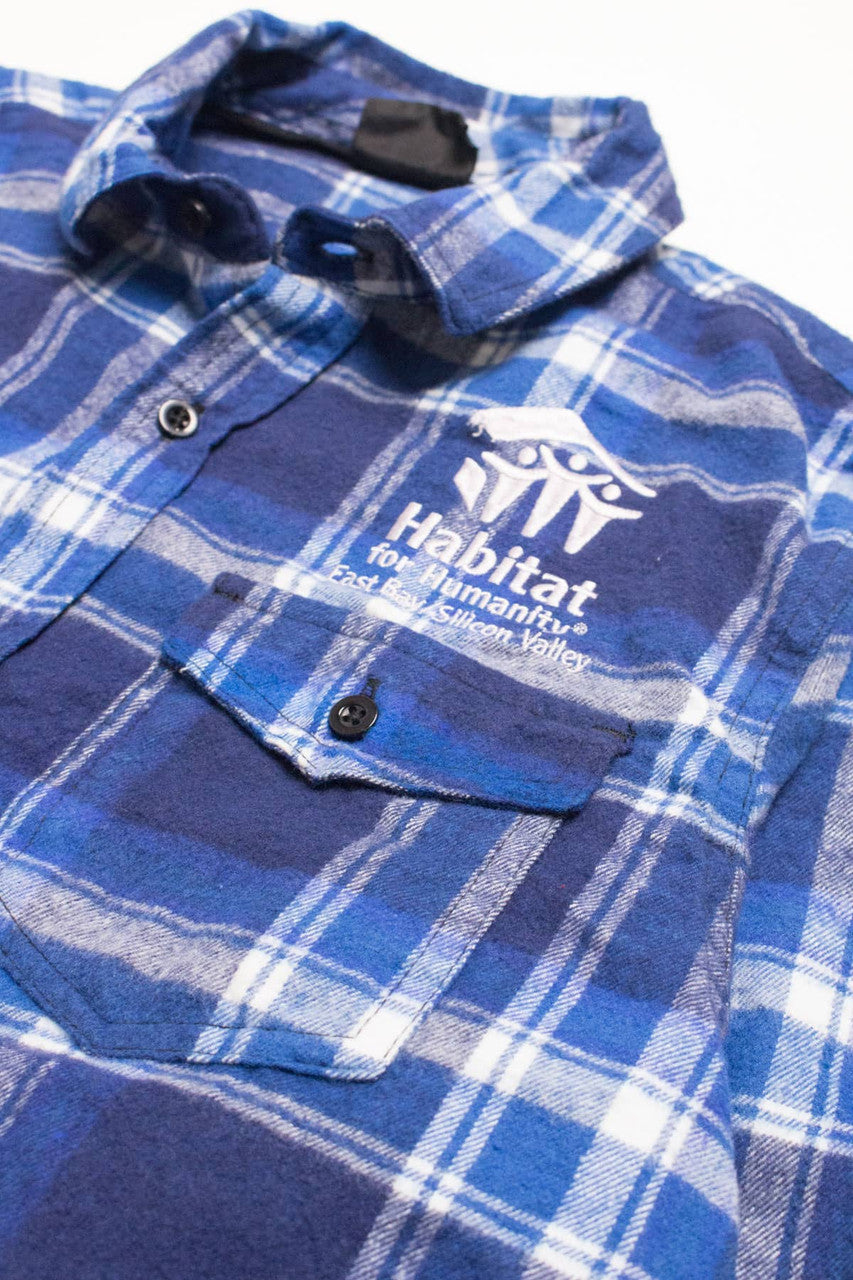 Habitat For Humanity Flannel Shirt 4198