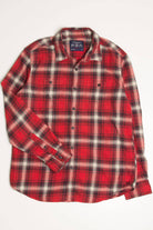 Red American Eagle Outfitters Flannel Shirt 4200