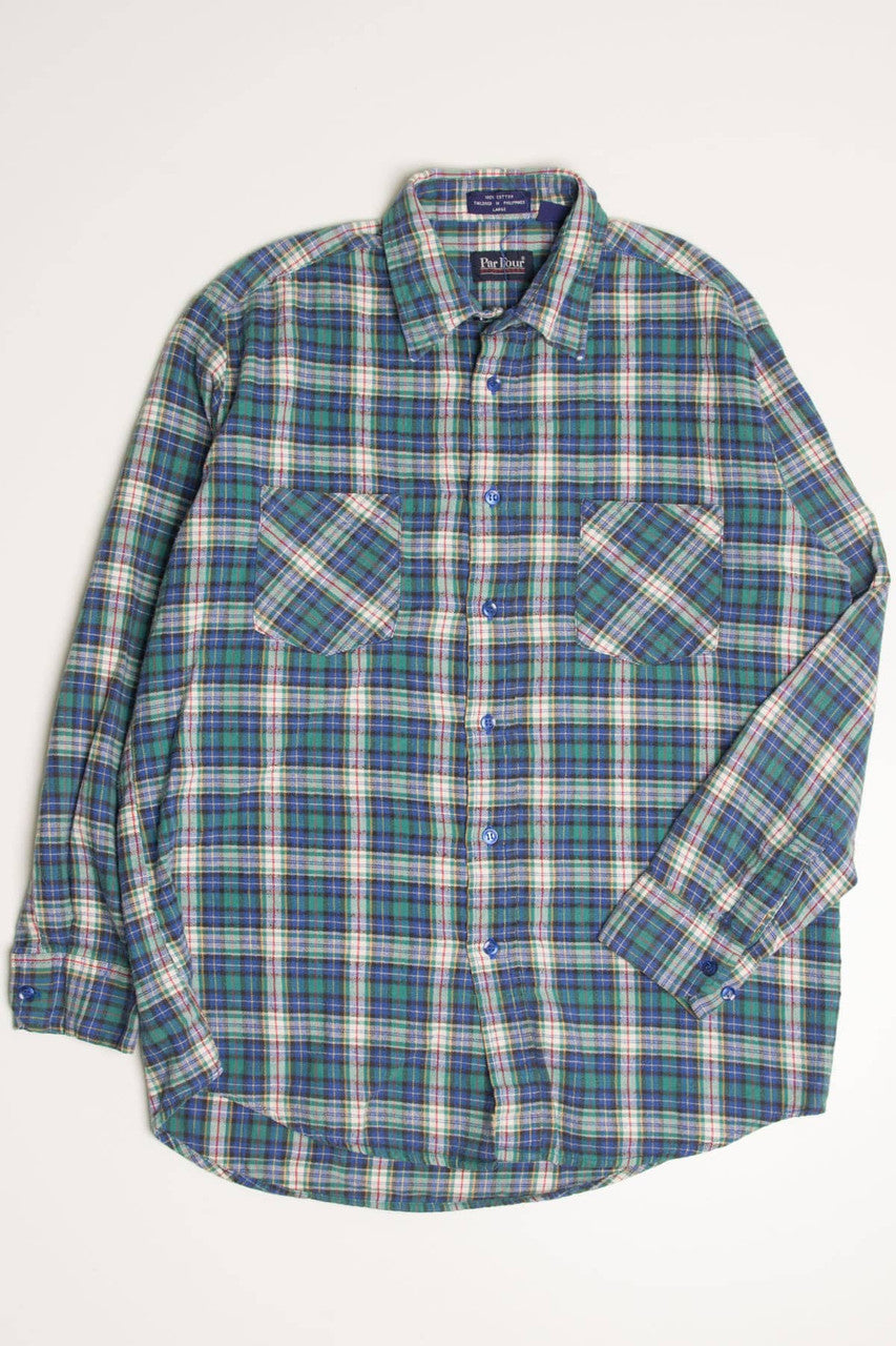 Vintage Par Four Flannel Shirt 4209