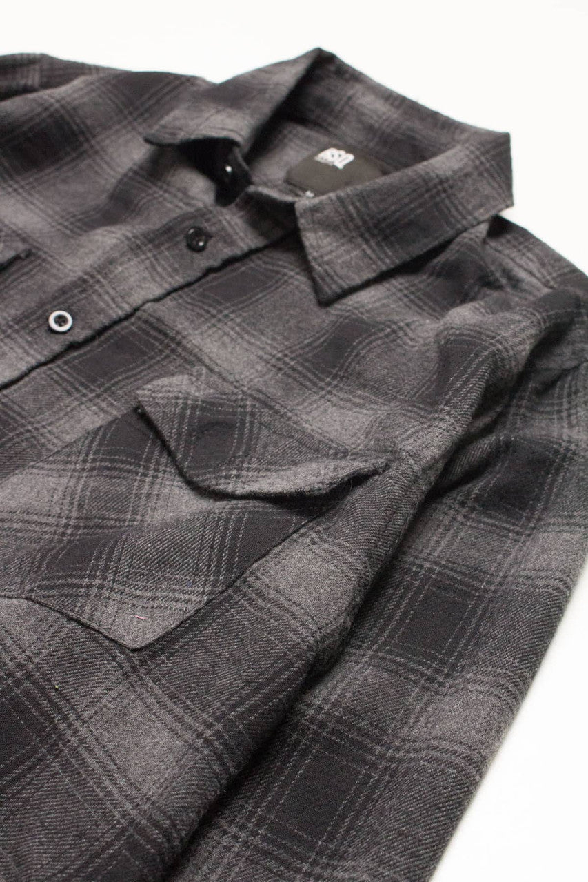 Black RSQ Flannel Shirt 4210