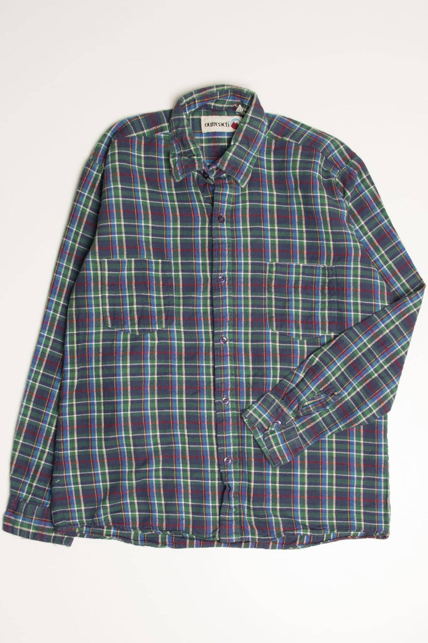 Vintage Outreach Flannel Shirt 4214