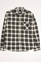 Black & Lime Original Use Flannel Shirt