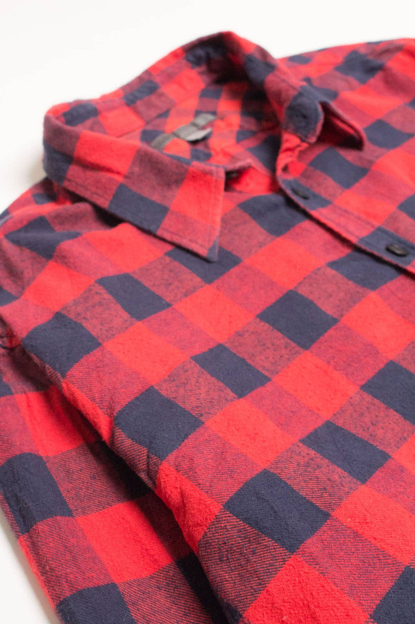 Red Old Navy Flannel Shirt 4224