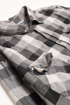 Black Faded Glory Flannel Shirt 4225