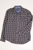 Grey Duke's Bark Flannel Shirt 4237