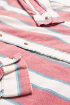 Striped Stanley Blacker Button Up Shirt 4251