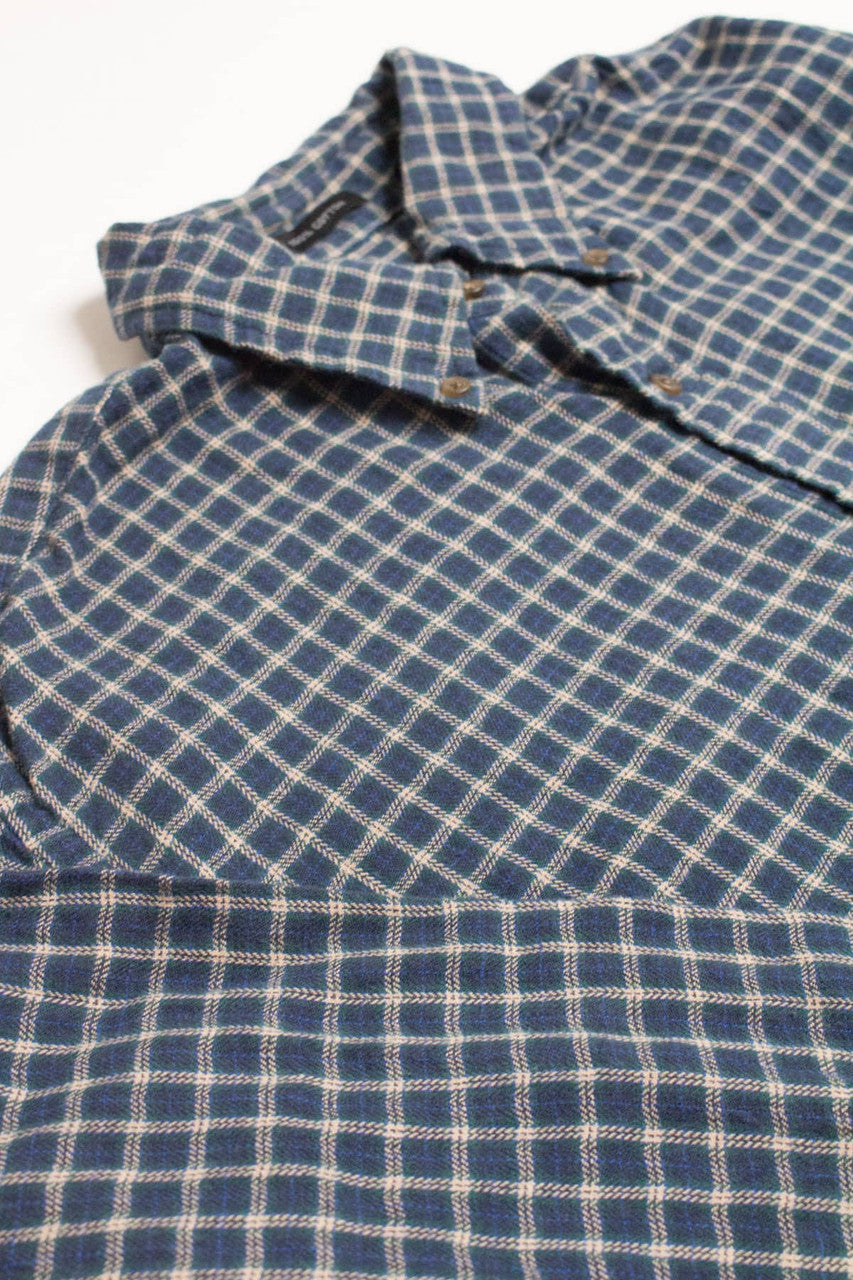 Plaid Van Heusen Flannel Shirt 4253