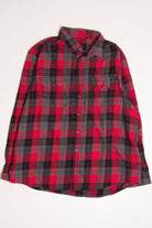 Red Faded Glory Flannel Shirt 4259