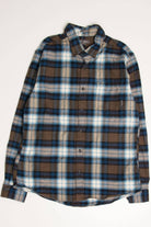 Blue Eddie Bauer Flannel Shirt 4262